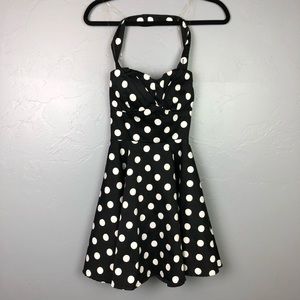 🐢Pin up, polka dot dress size S